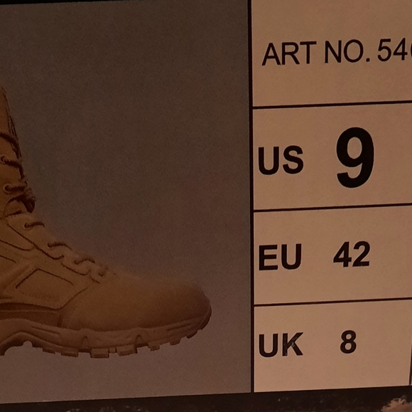 Magnum Tactical 8" Suede Work Boot Men's 9W Women's 11W - Picture 7 of 9